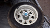 Renault R8 Oldtimer spare wheel