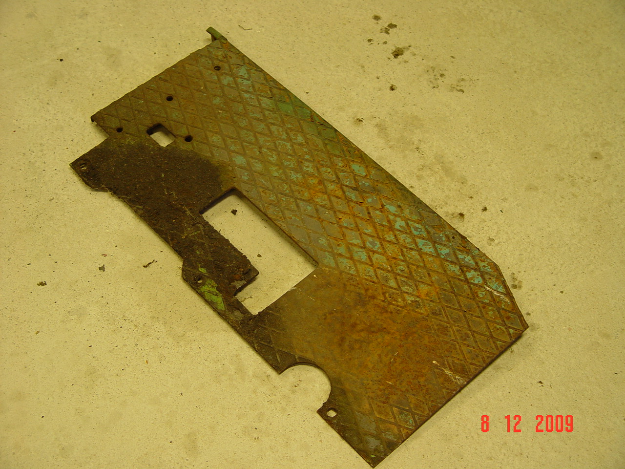 Treckerscheune Kramer KA 15 footboard left